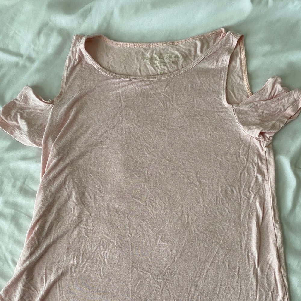Hollister pink short sleeve top